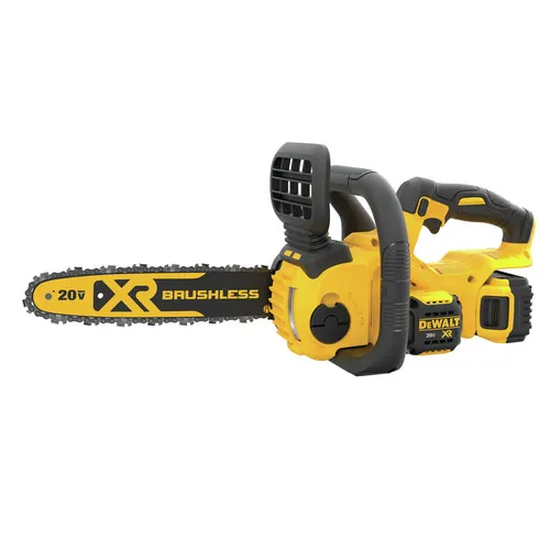 Factory Reconditioned Dewalt 20V MAX Brushless Lithium-Ion 12 in. Compact Chainsaw Kit (5 Ah) - DCCS620P1R
