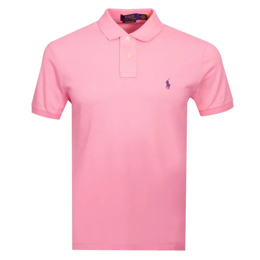 Custom Slim Fit Short Sleeve Polo Shirt