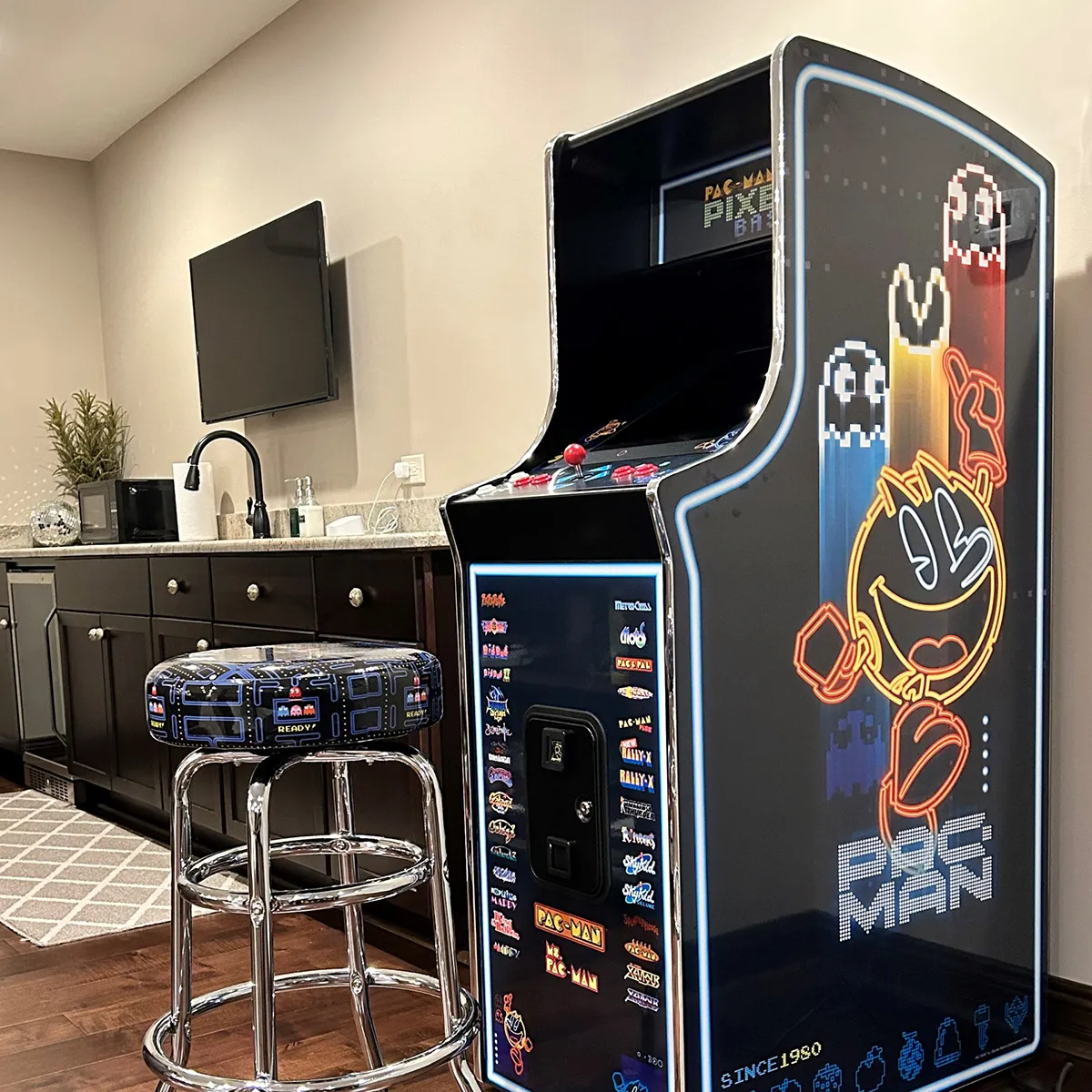 Pac-Man's Pixel Bash Neon Cabaret