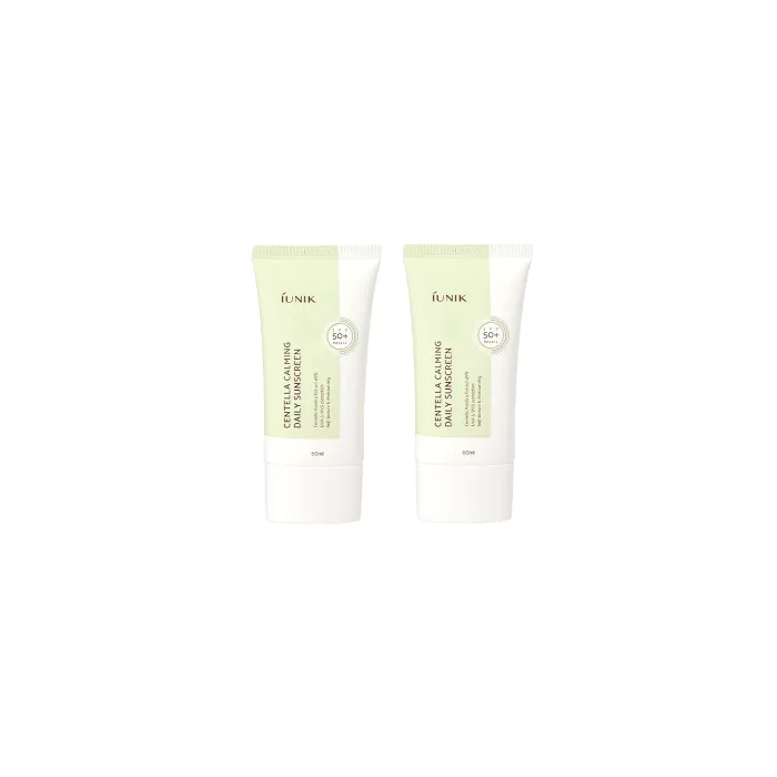iUNIK - Centella Calming Daily Sunscreen - 60ml (2ea) Set