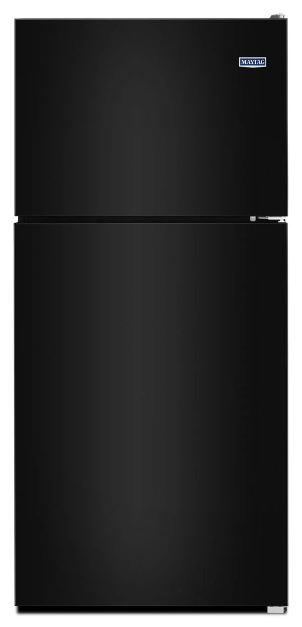 Maytag 33 In. Wide Top Freezer Refrigerator W/ Powercold Feature, 21 Cu. Ft. In Black Ice