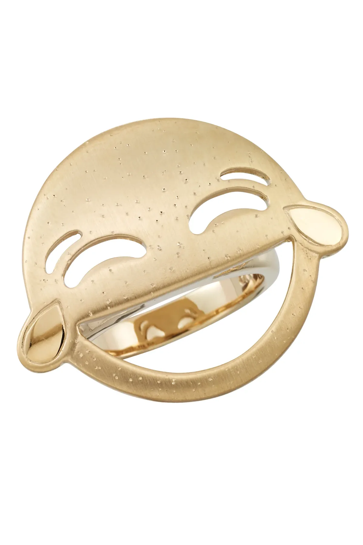 Emoji Laughing Ring