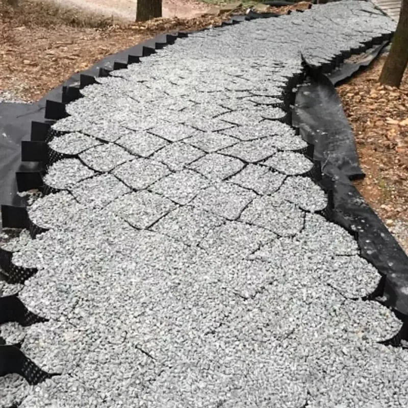 Geo Grid Ground Gravel Cell