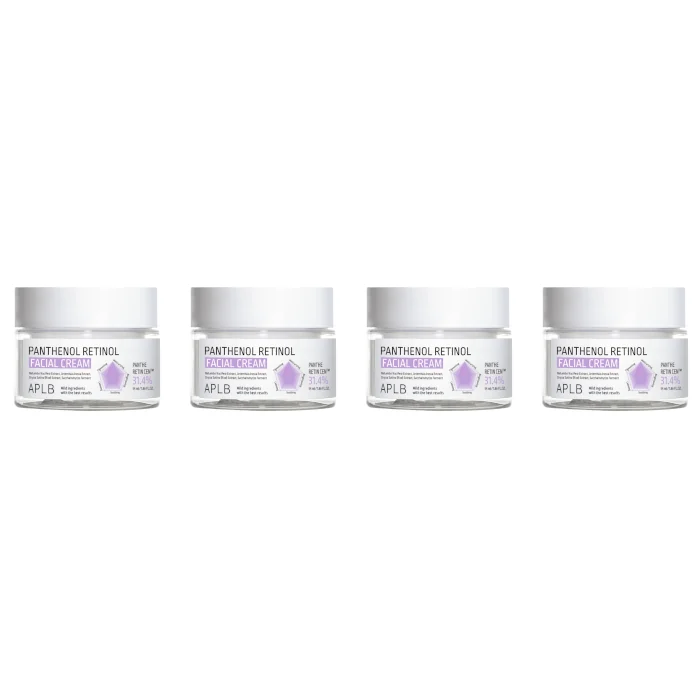 APLB - Panthenol Retinol Facial Cream - 55ml (4ea) Set