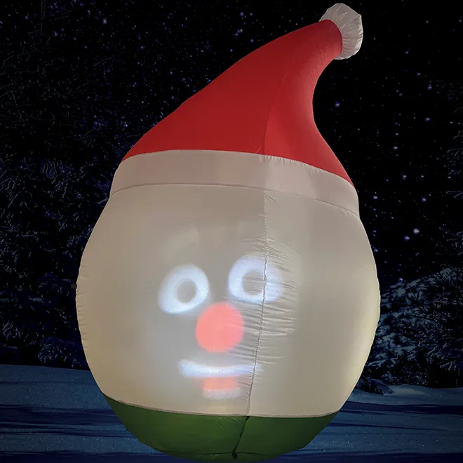 6-Ft. Inflatable Animated Snowman