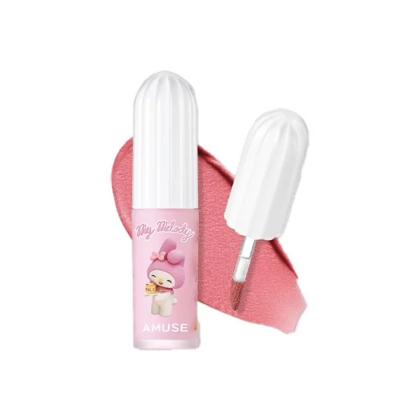 Amuse - Powder Velvet Tint (My Melody & Kuromi special edition) - 3.3g - 06 Rose Cherry