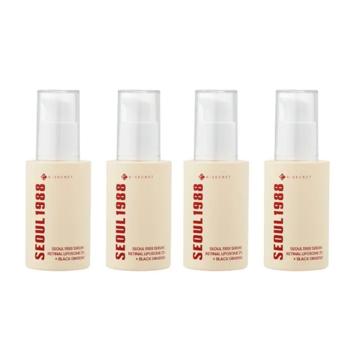 KSECRET - KSECRET - SEOUL 1988 Serum: Retinal Liposome 2% + Black Ginseng - 30ml (4ea) Set