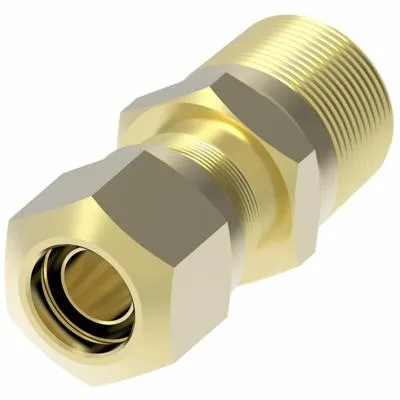 Weatherhead By Danfoss Air Brake Connectors For Nylon Tubing Male Connector Brass