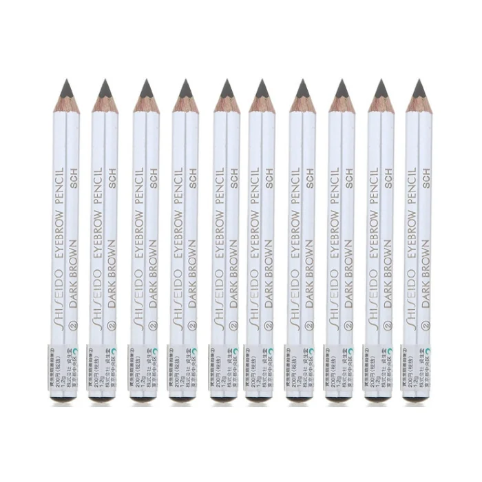 Shiseido - Eyebrow Pencil - 02 Dark Brown (10ea) Set