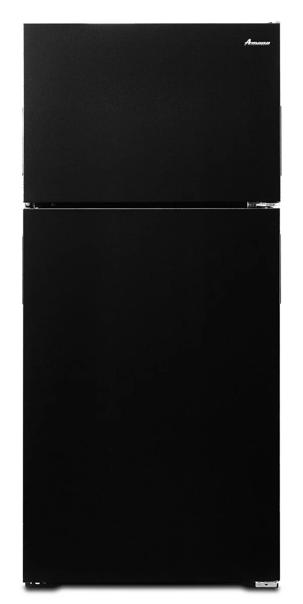 Amana 28" Top-Freezer Refrigerator with Dairy Bin in Black