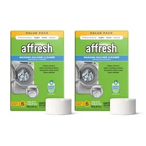 Amana affresh 2 Pack of Washing Machine Cleaner Tablets - 12 Count