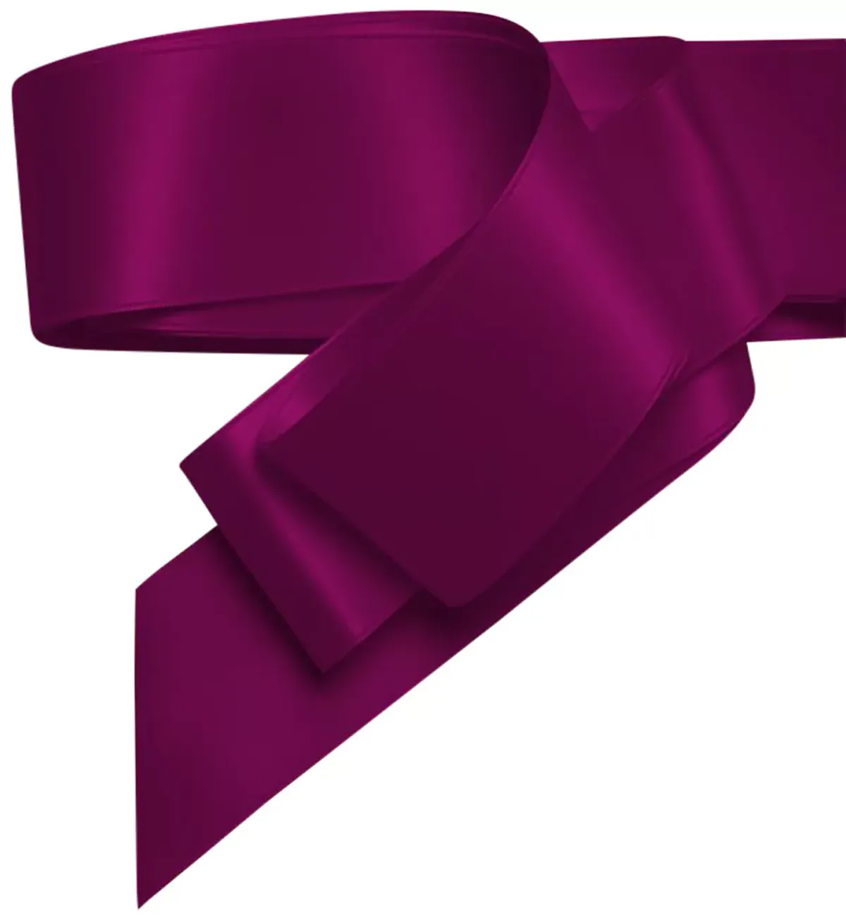 Satin 2 Inch Ribbon in Sangria David's Bridal