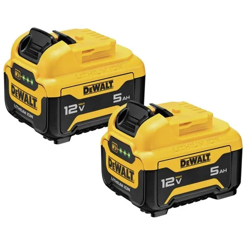 Dewalt 12V MAX 5Ah Battery (2-Pack) - DCB126-2