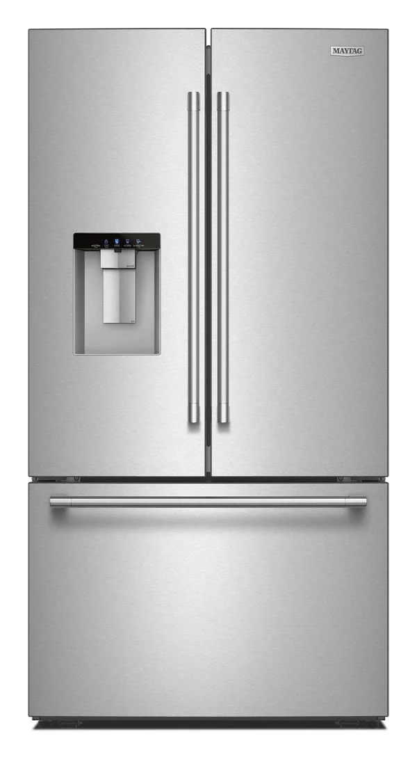 Maytag Xl Capacity French Door Bottom Mount Refrigerator W/ In-Door-Ice Dispensing System, 30 Cu. Ft. In Fingerprint-Resistant Stainless Finish
