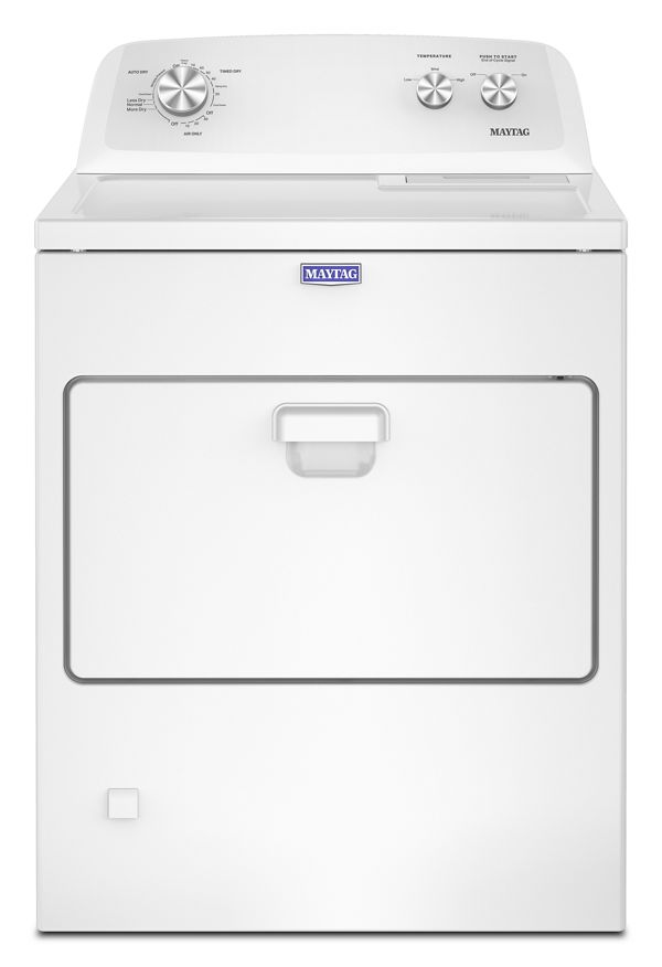 Maytag Top Load Gas Wrinkle Prevent Dryer, 7.0 Cu. Ft. In White