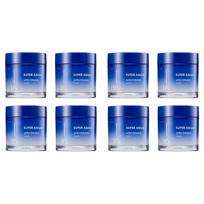 MISSHA - Super Aqua Ultra Hyalron Cream - 70ml (8ea) Set