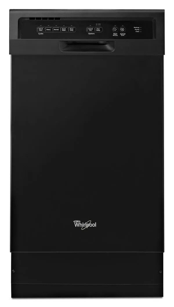 Whirlpool Compact Tall Tub Dishwasher in Black WDF518SAFB