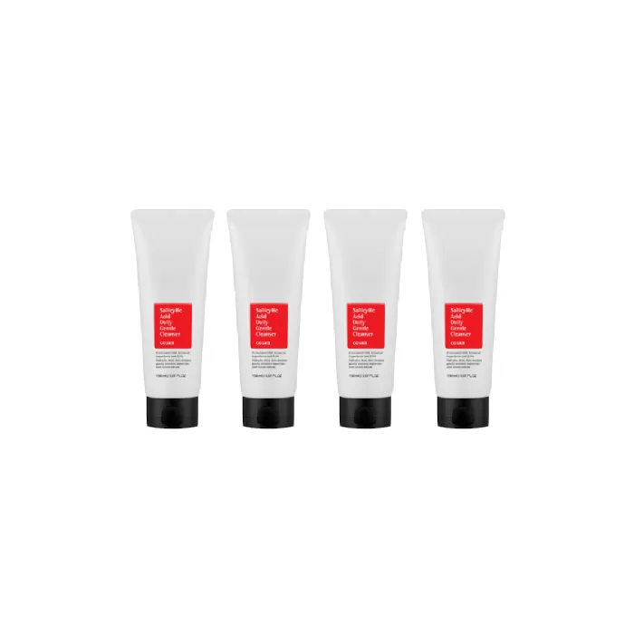 COSRX Salicylic Acid Daily Gentle Cleanser (4ea) Set
