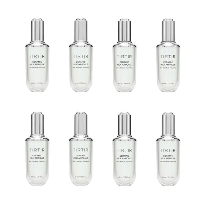 TIRTIR - Ceramic Milk Ampoule - 40ml (8ea) Set