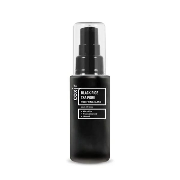 COXIR - Black Rice TXA Pore Purifying Mask - 50ml