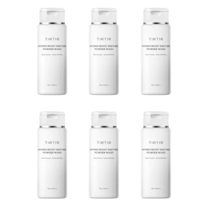 TIRTIR - Hydro Boost Enzyme Powder Wash - 75g (6ea) Set