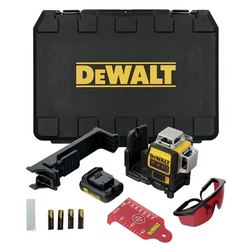 Dewalt 12V MAX 3 x 360 Degrees Red Line Laser - DW089LR