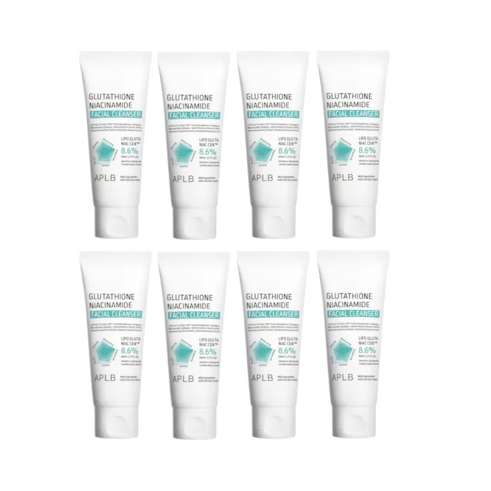 APLB - Glutathione Niacinamide Facial Cleanser - 80ml (8ea) Set