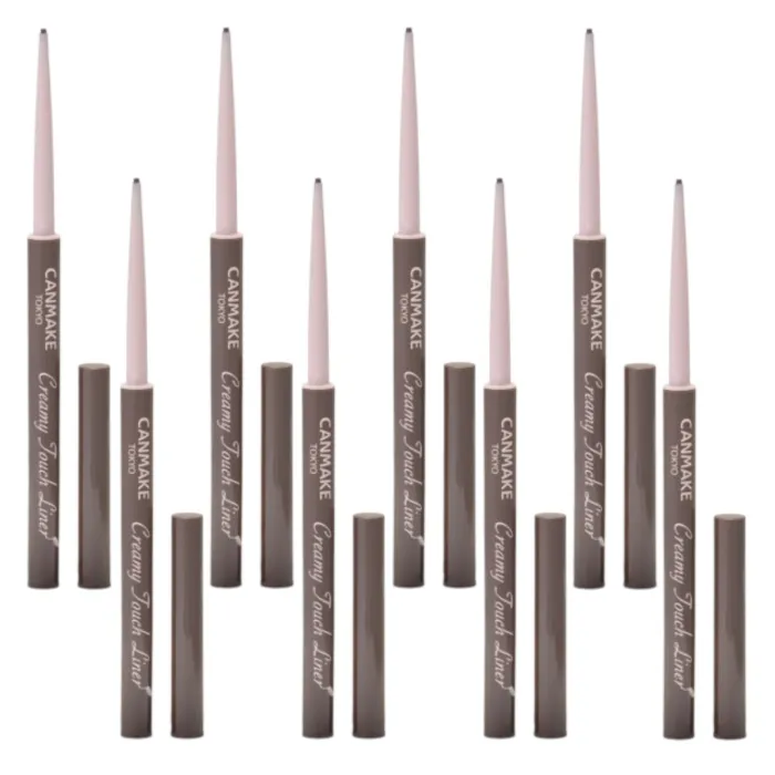 CANMAKE - Creamy Touch Liner - 0.08g - 02 Medium Brown (8ea) Set