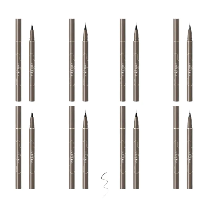 Judydoll - Judydoll - Slim Liquid Eyeliner - 0.5ml - 01 Black (8ea) Set