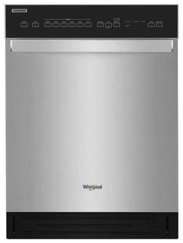 Whirlpool Quiet Dishwasher with Stainless Steel Tub WDF550SAHS