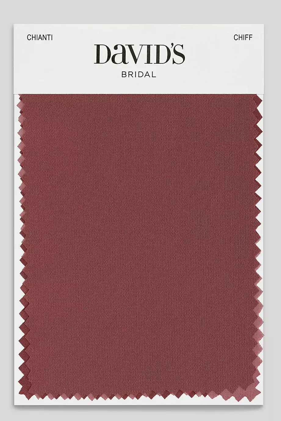 Chianti Fabric Swatch in Chiffon David's Bridal