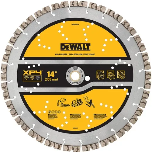 Dewalt 12 in. XP4 All-Purpose Segmented Diamond Blade - DW47224