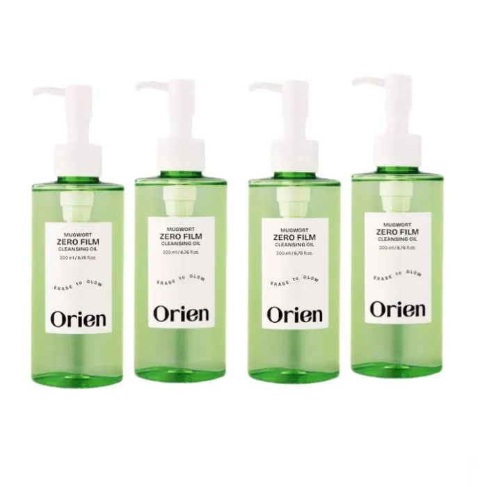 Orien - Mugwort Zero Film Cleansing Oil - 200ml (4ea) Set