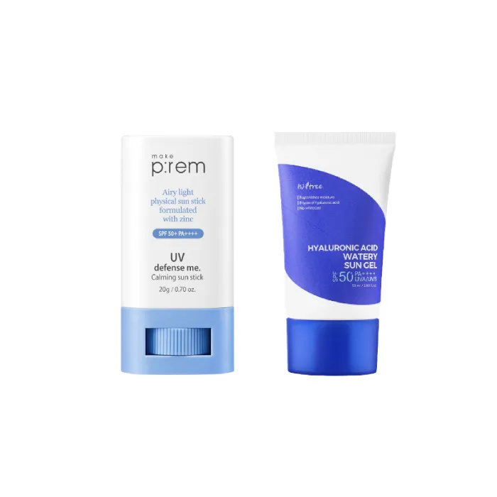 make p:rem x Isntree Sun Care Set