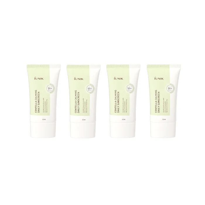 iUNIK Centella Calming Daily Sunscreen - 60ml (4ea) Set