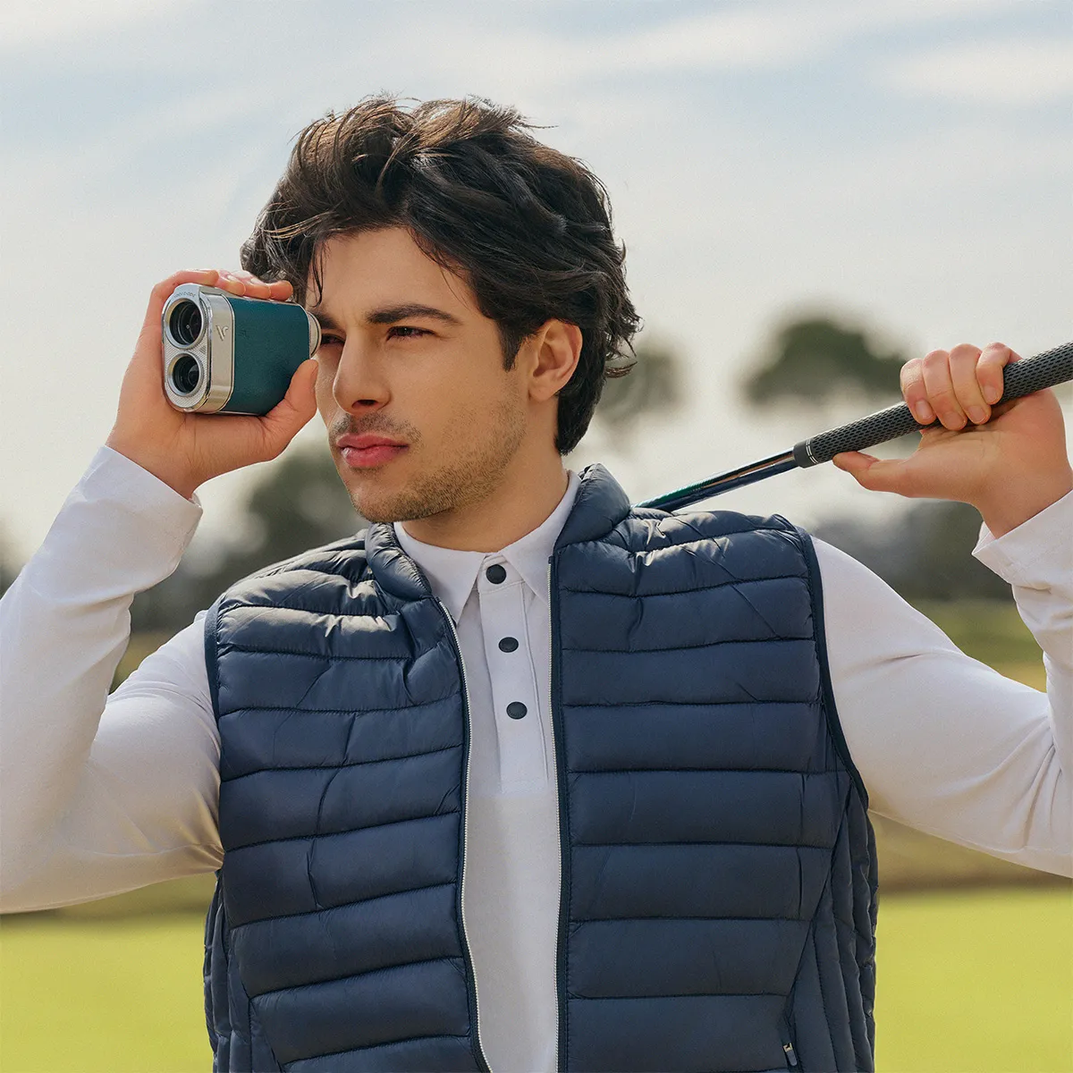 Active Hybrid GPS Laser Rangefinder