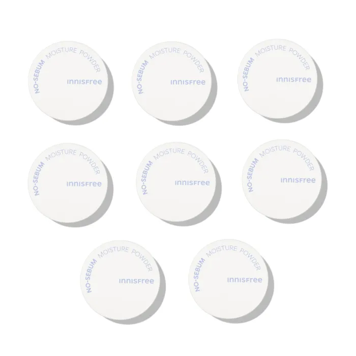 innisfree - No-Sebum Moisture Powder - 5g (8ea) Set
