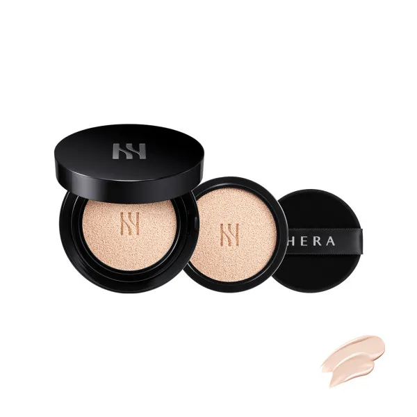HERA - Black Cushion Foundation SPF34 PA++ - 15g x 2 - 17C1 Petal Ivory