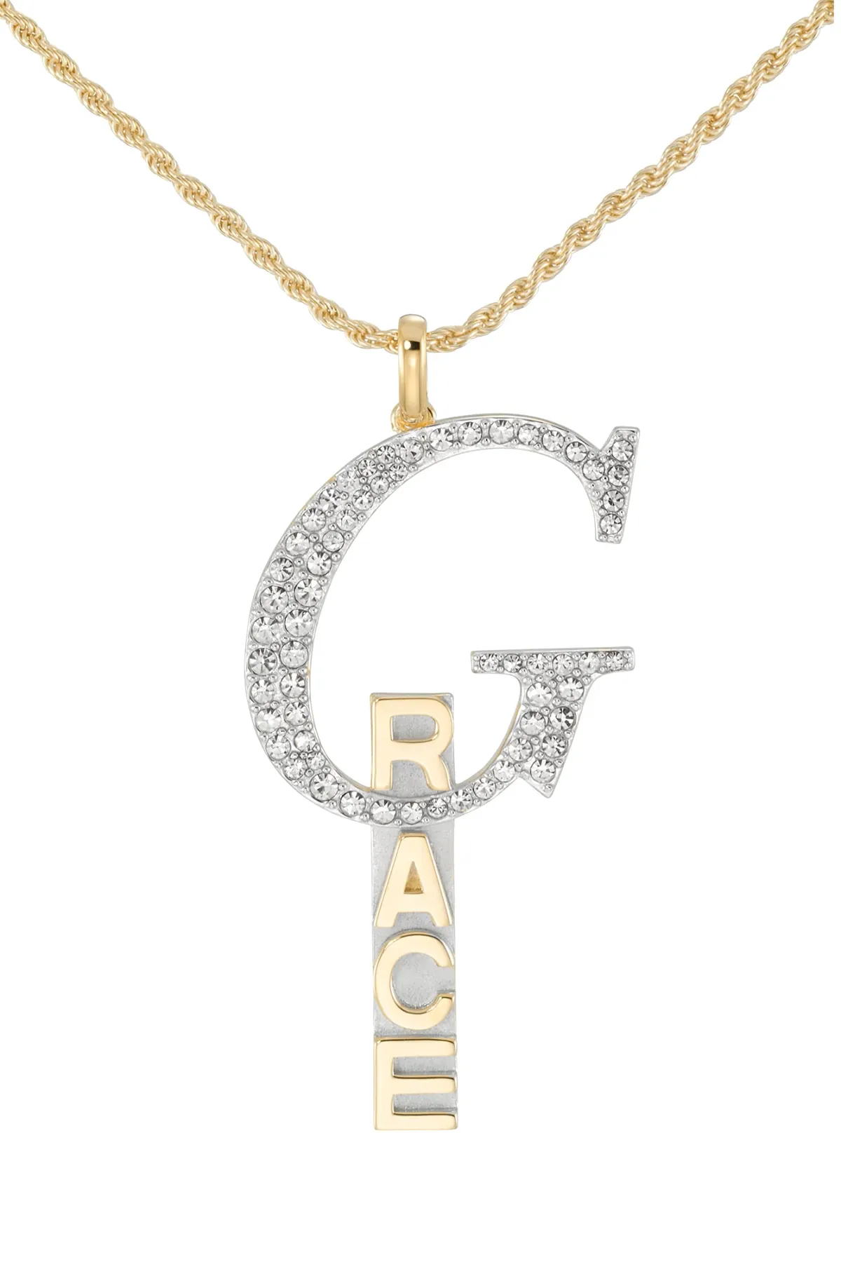 Grace Nameplate Necklace
