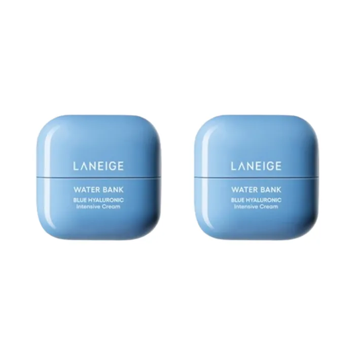 LANEIGE - Water Bank Blue Hyaluronic Intensive Cream - 50ml (2ea) Set