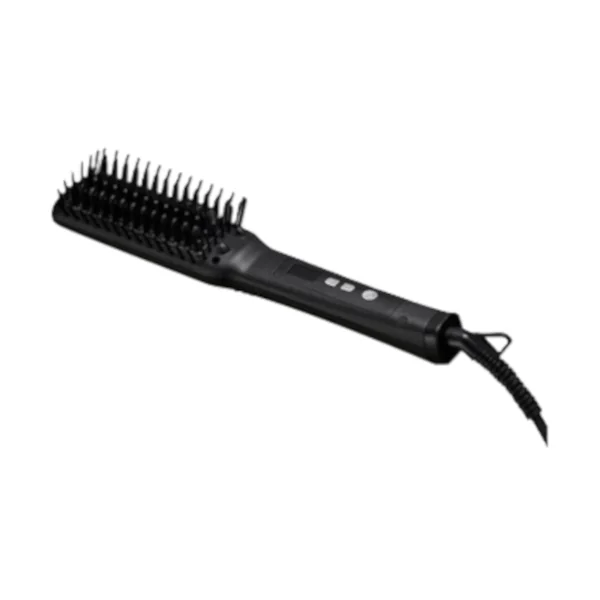 SALONIA - Straight Heat Brush Slim(100-240V) - 1pc - SL-012BKS - Black