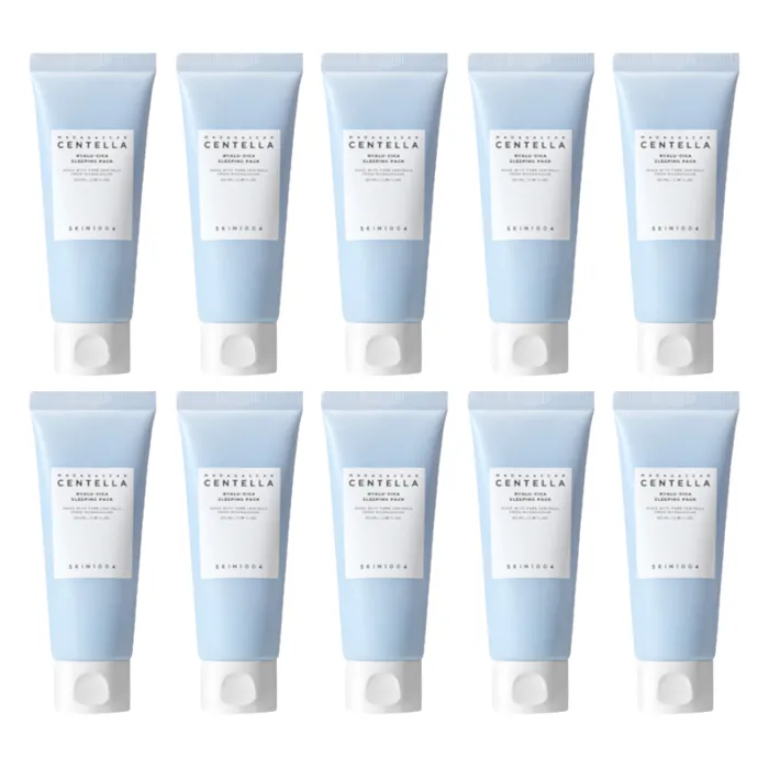 SKIN1004 - Madagascar Centella Hyalu-Cica Sleeping Pack - 100ml (10ea) Set