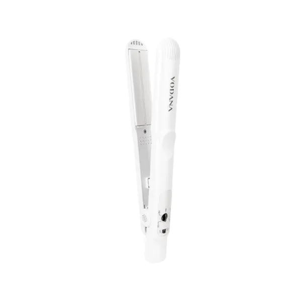 VODANA - Soft Bar Flat Iron Free Volt (100-240V) - 1pc - White Gray