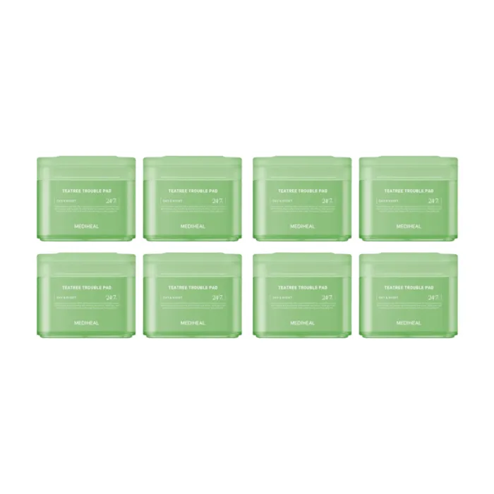 Mediheal - Teatree Trouble Pad - 100ea (8ea) Set