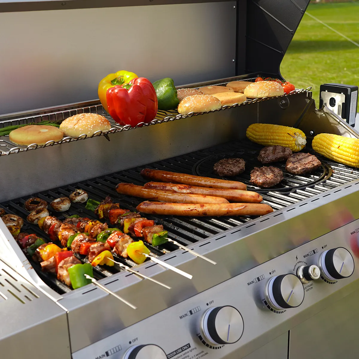 Infrared Smart Grill with Sear Station and Rotisserie