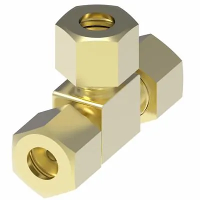 Weatherhead By Danfoss Air Brake Connectors For Nylon Tubing Union Tee Brass