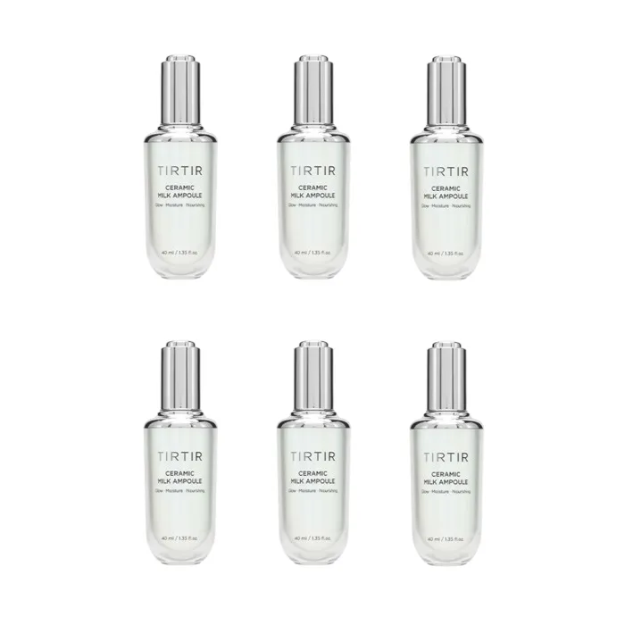 TIRTIR - Ceramic Milk Ampoule - 40ml (6ea) Set