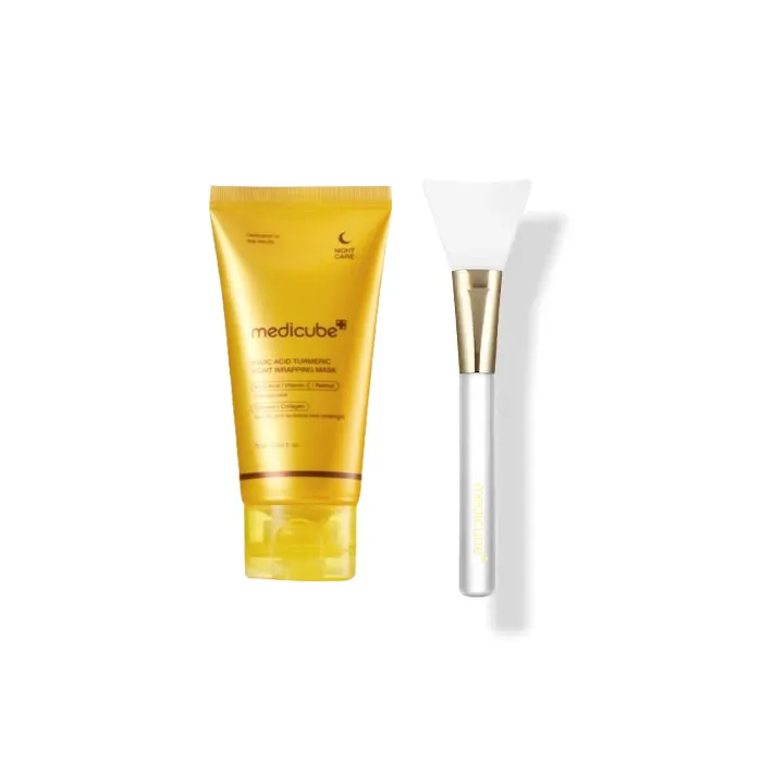 medicube - Kojic Acid Turmeric Night with Brush Set