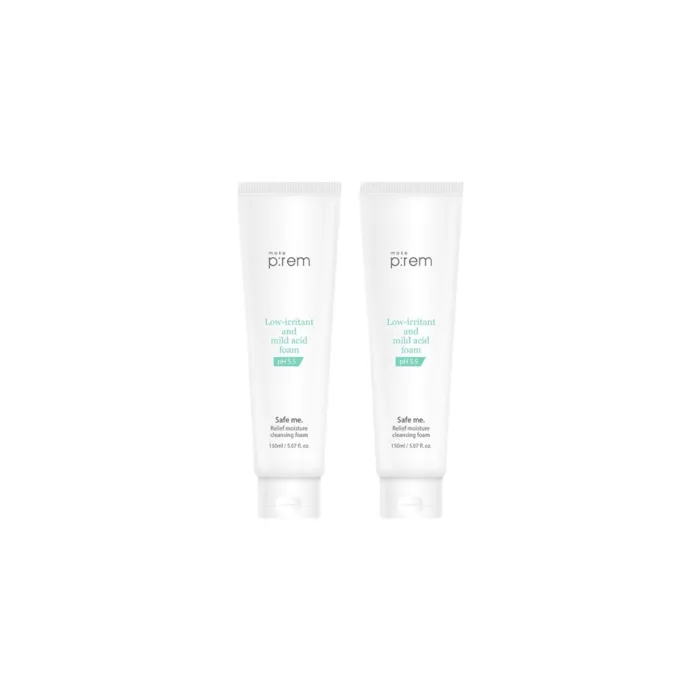 make p:rem - Safe me. Relief moisture cleansing foam - 150ml (2ea) Set