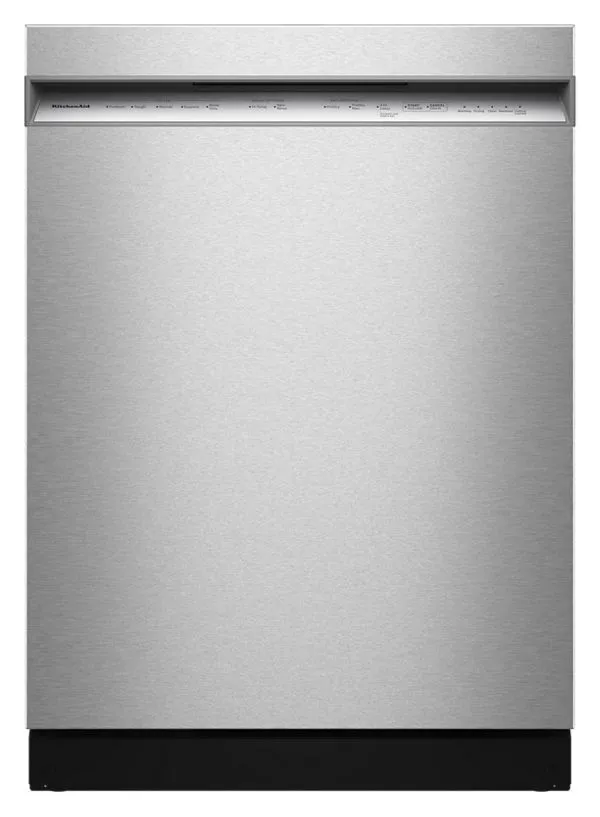 KitchenAid Third Level Utensil Rack Dishwasher w/ 30+ Total Wash Jets In Printshield Finish, 47 Dba in Stainless KDFS224SPS